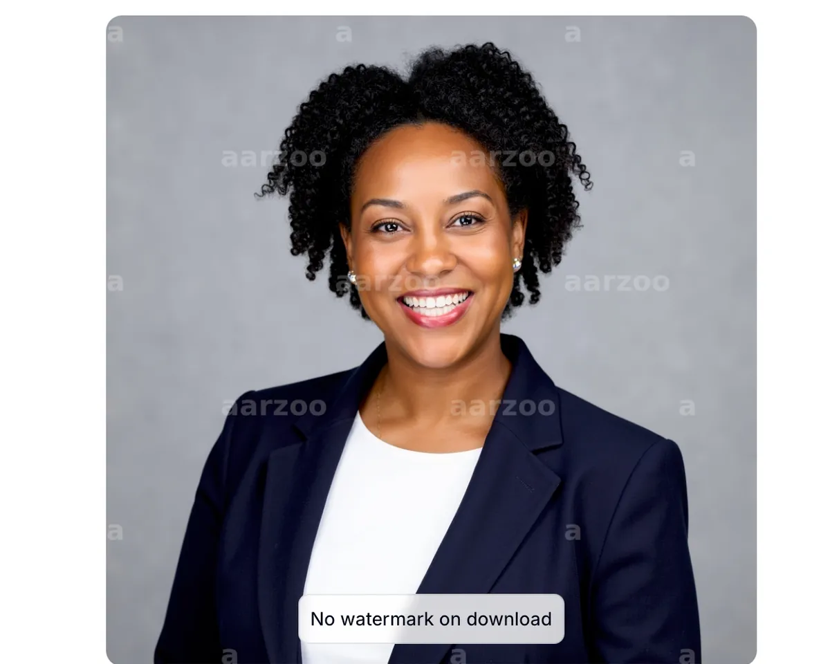 AI-generated headshot example - Philadelphia photographer