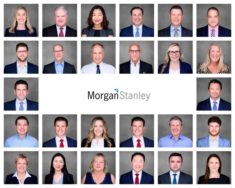 Morgan Stanley financial services executive portraits Atlantic City